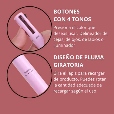 Lápiz MultiGlow™ Make Up 4 en 1