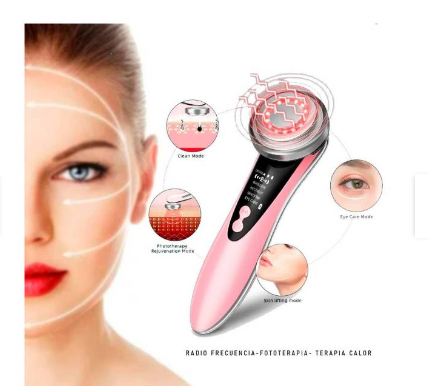 Facial SkinGlow™ Masajeador Rejuvenecedor Antiarrugas.