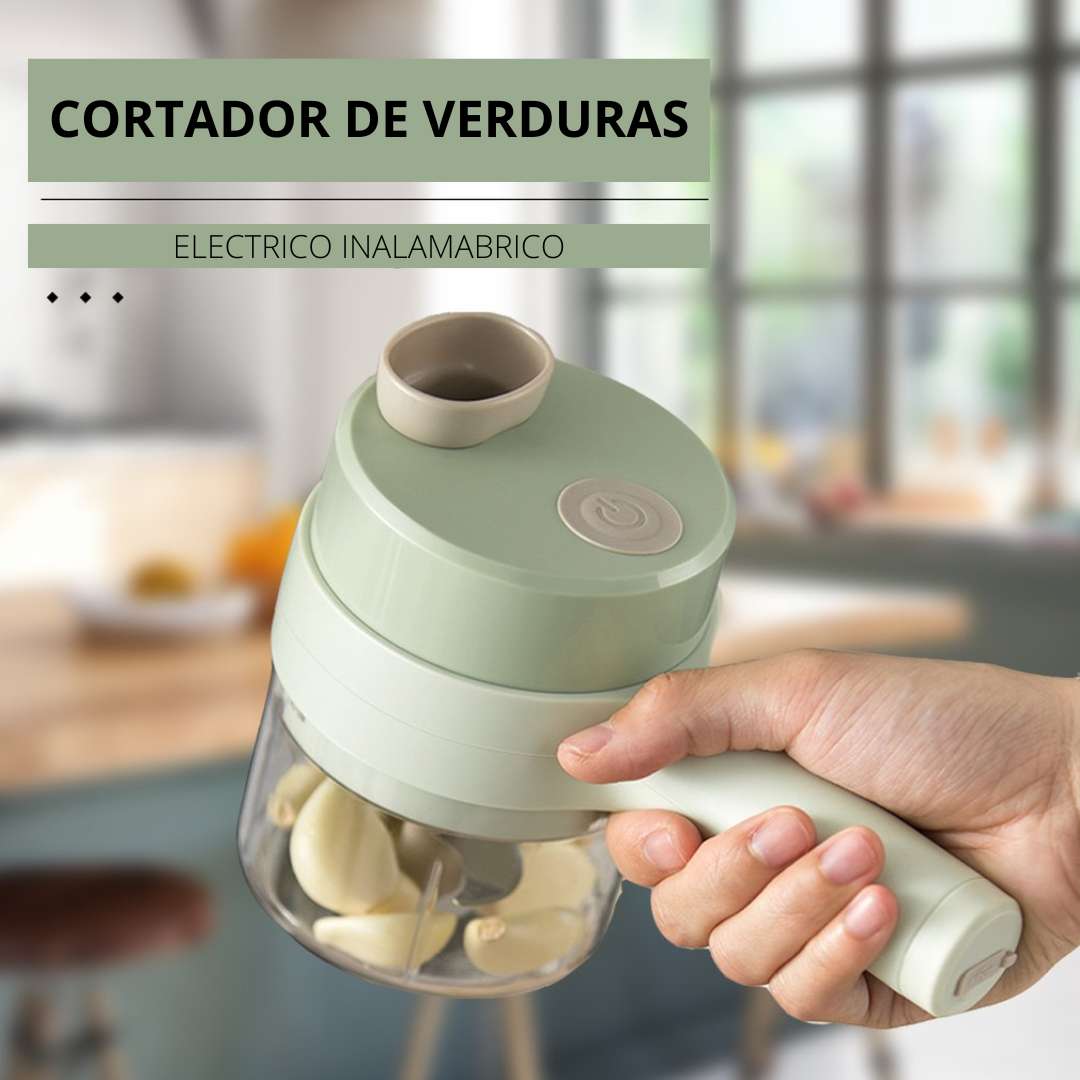 SliceMaster™ Cortador de verduras eléctrico multifuncional