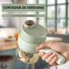 SliceMaster™ Cortador de verduras eléctrico multifuncional