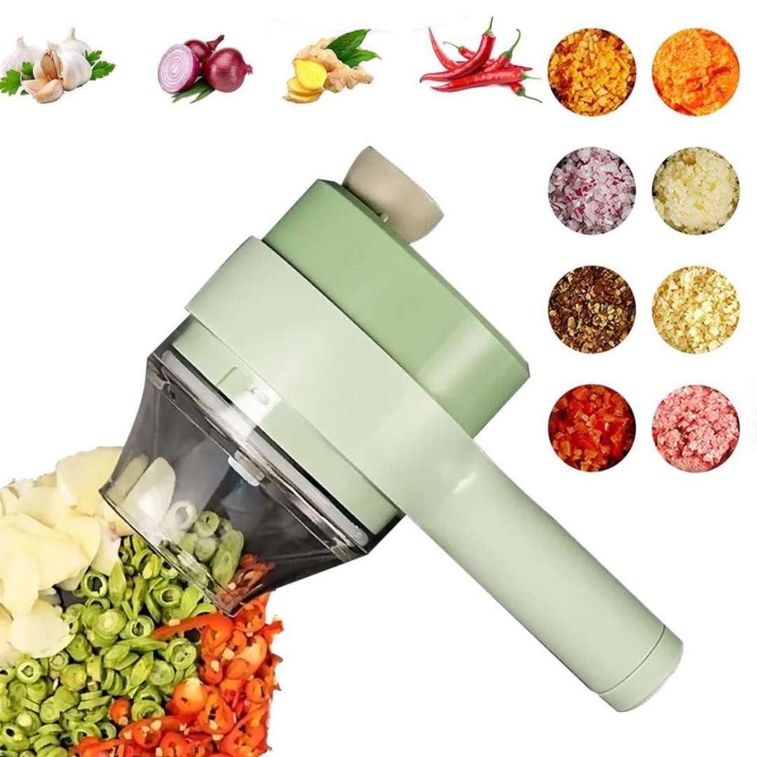 SliceMaster™ Cortador de verduras eléctrico multifuncional